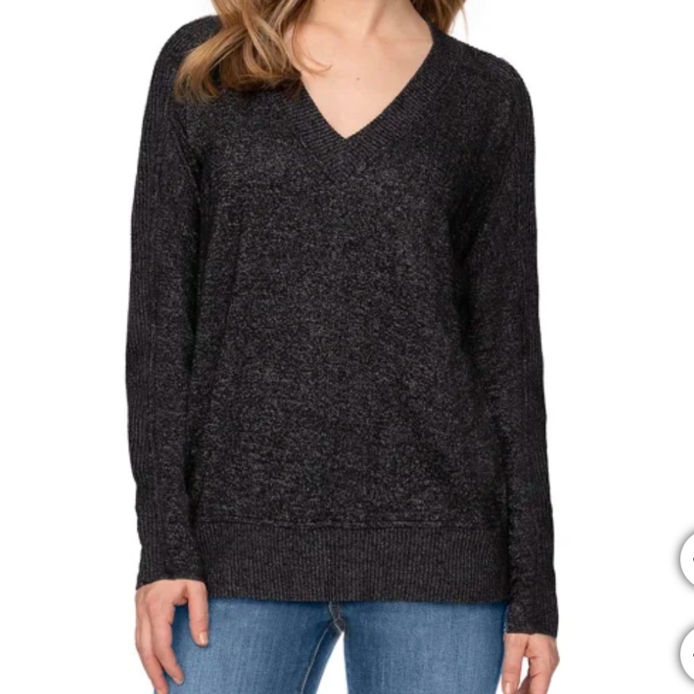 Buffalo Ladies' Cozy V-Neck Long Sleeve Top